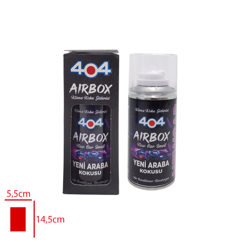 404 OTO KOKU BOMBASI 150 ML YENI ARAÇ KOKUSU 580029