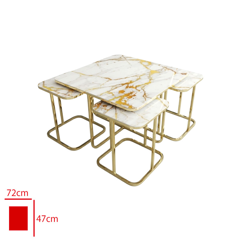 HAUSEV SEHPA RADUS KARE 4+1 LU GOLD