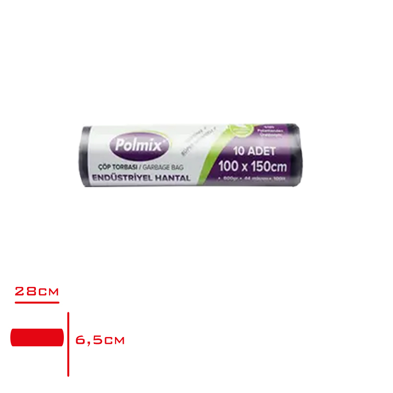 COP TORBASI ENDUSTRIYEL HANTAL EKO 10 LU 100*150 CM 600 GR P305
