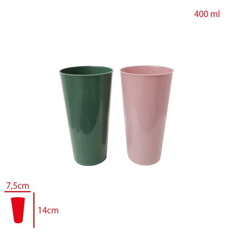 BARDAK RENKLI BONNY 400 ML G-672