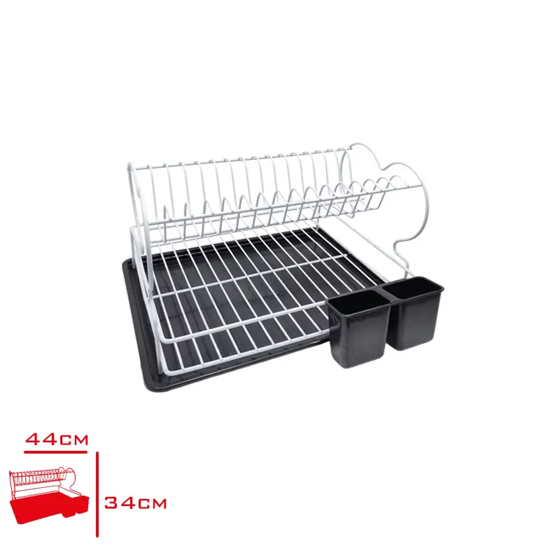 TABAKLIK CIFT KATLI BEYAZ LV-3485