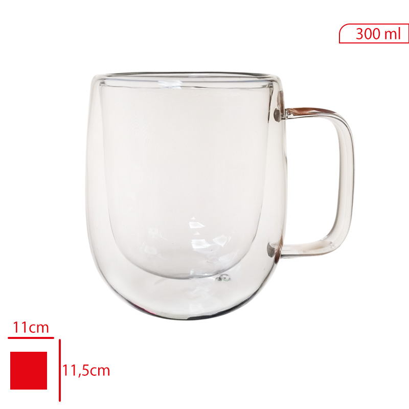 PABLITO CAM BARDAK CIFT CIDARLI 300 ML PBT-322
