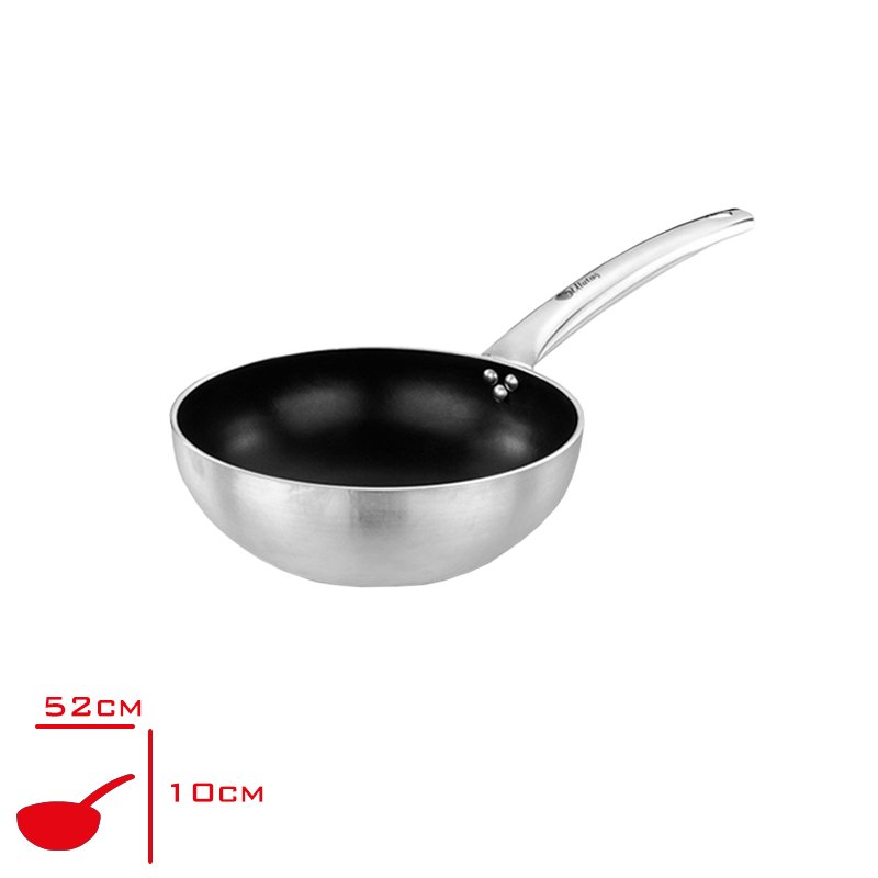 ULUTAS WOK TAVA 28 CM END-WOT-033