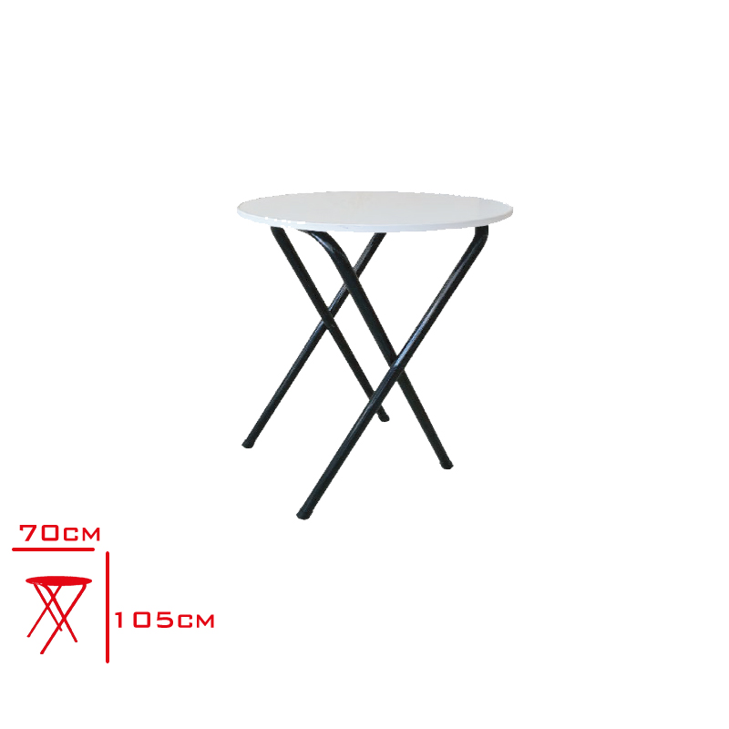 BISTRO MASA MDF LAM 70 CM