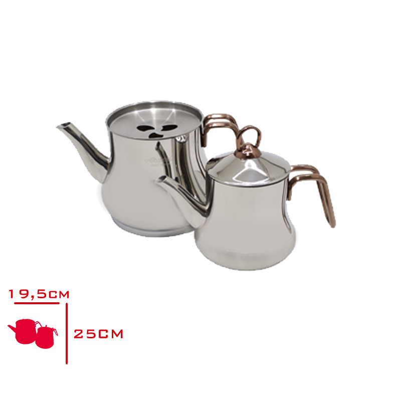 AKDENIZ CAYDANLIK AILE BAKIR KULP SAFIR 304 AKD460
