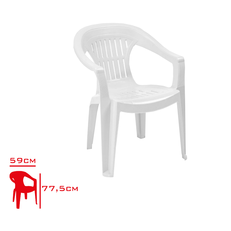 COMFORT KOLTUK MONOBLOK LEYLAK BEYAZ CT-001-A