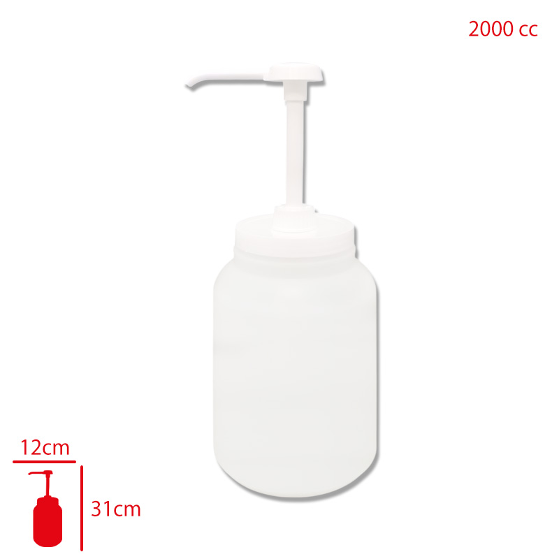 BORA MAYONEZ & KETCAP SISESI POMPALI 2000 CC BO-2140