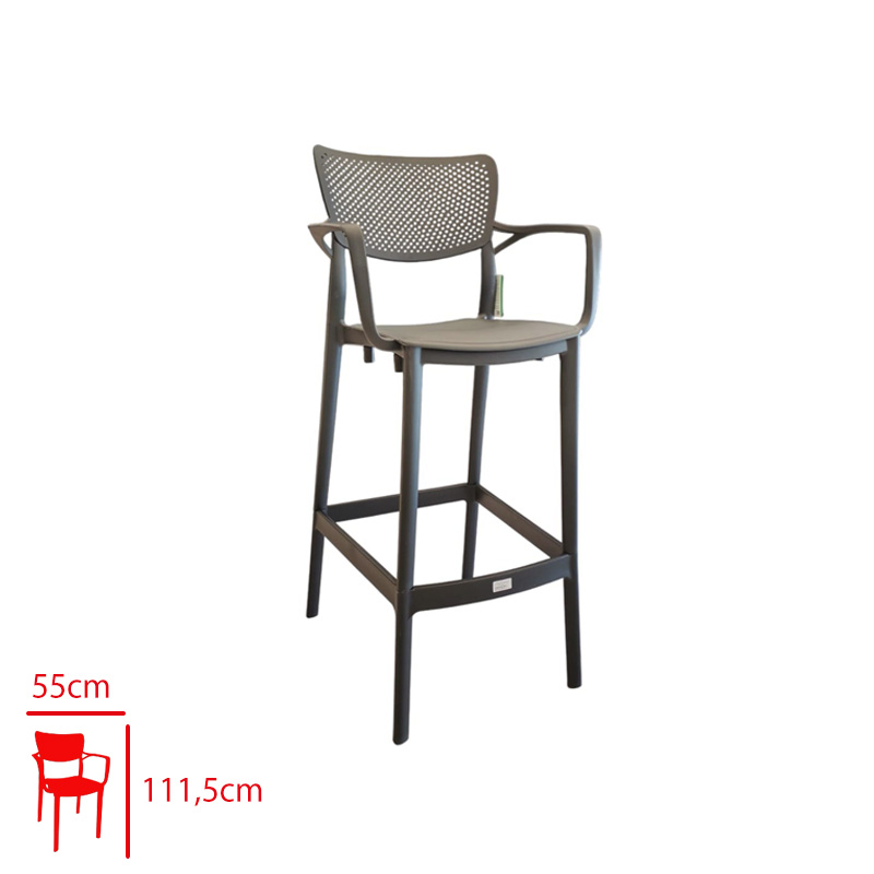 COMFORT BAR KOLTUK NEHIR ANTRASIT CT032-BC