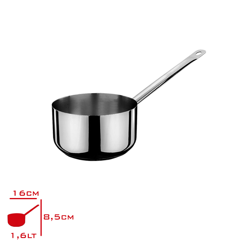 ULUTAS KACAROLA TABANLI 1,6 LT 16X8 CM END-KCR-042