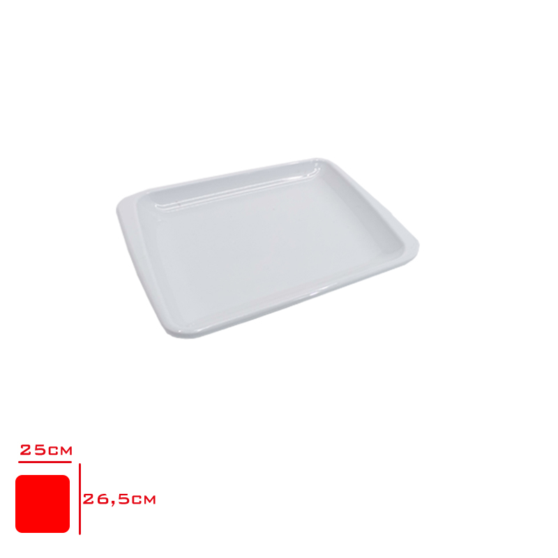 ATLAS SERVIS TABAK KARE ELIT 25X26,5 CM 377