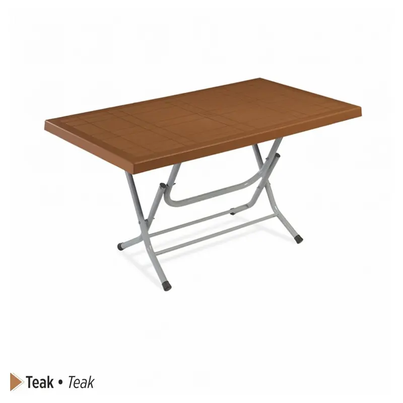 COMFORT MASA SELVI 80*140 METAL AYAK TEAK CT060