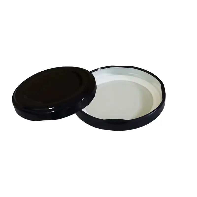 SARTEN KAVANOZ KAPAGI SIYAH DOKME 63 MM