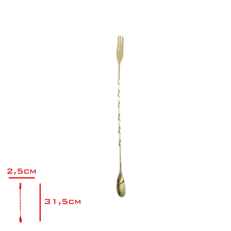 EVMONI BURGULU BAR KASIGI CATALLI 33 CM ALTIN EVM-01058