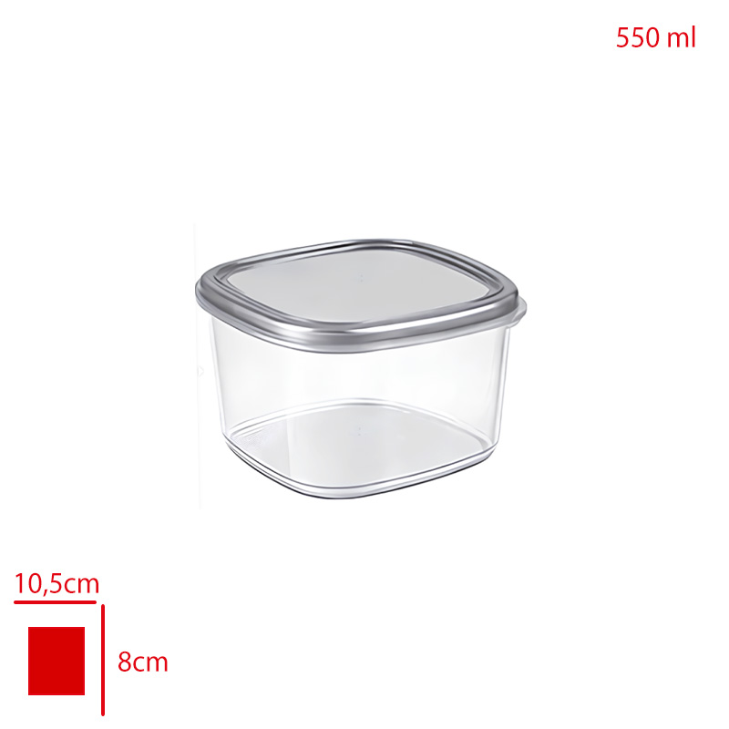 TITIZ SAKLAMA KABI 550 ML FOODIA AP-9565