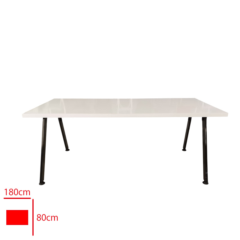 COMPACT 80X180 TOPLANTI MASASI SABIT METAL AYAK