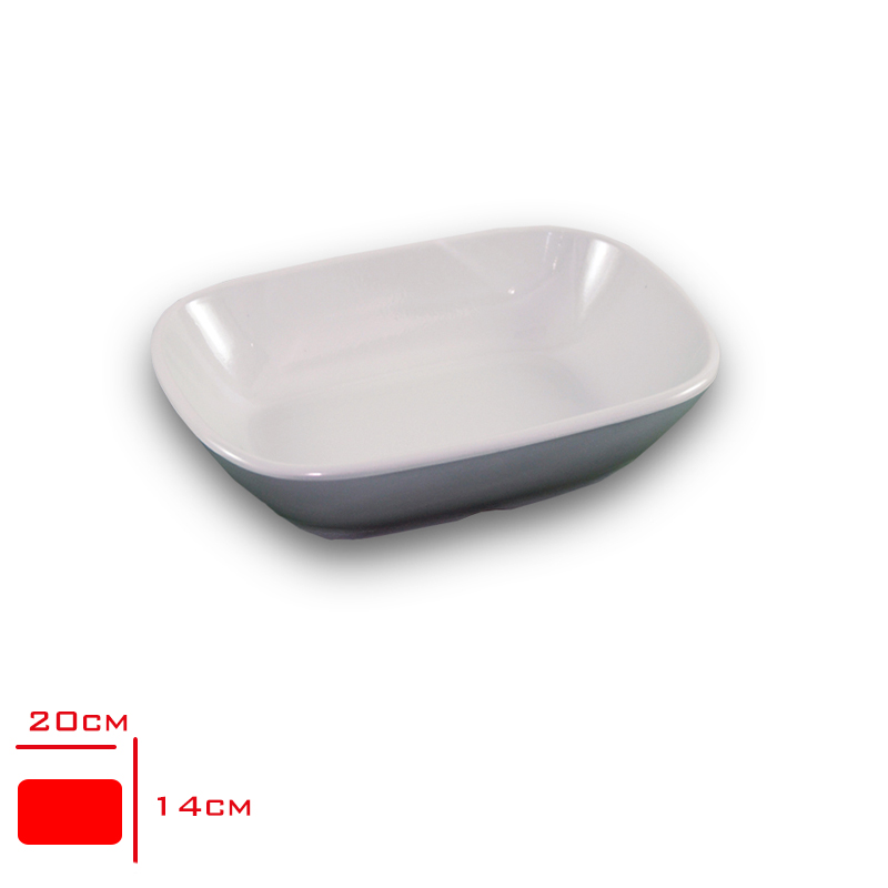 TRIA PORELIN KARE KAYIK 20X14 CM 506