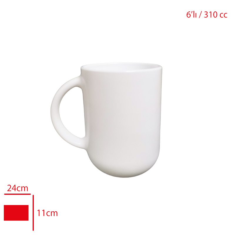 ARC CAM MUG BARDAK TROQUET 6 LI 310 CC V5013