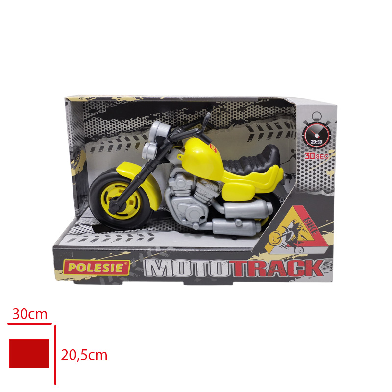 POLESIE YARIS MOTOSIKLETI BIKE SARI KUTULU 92281