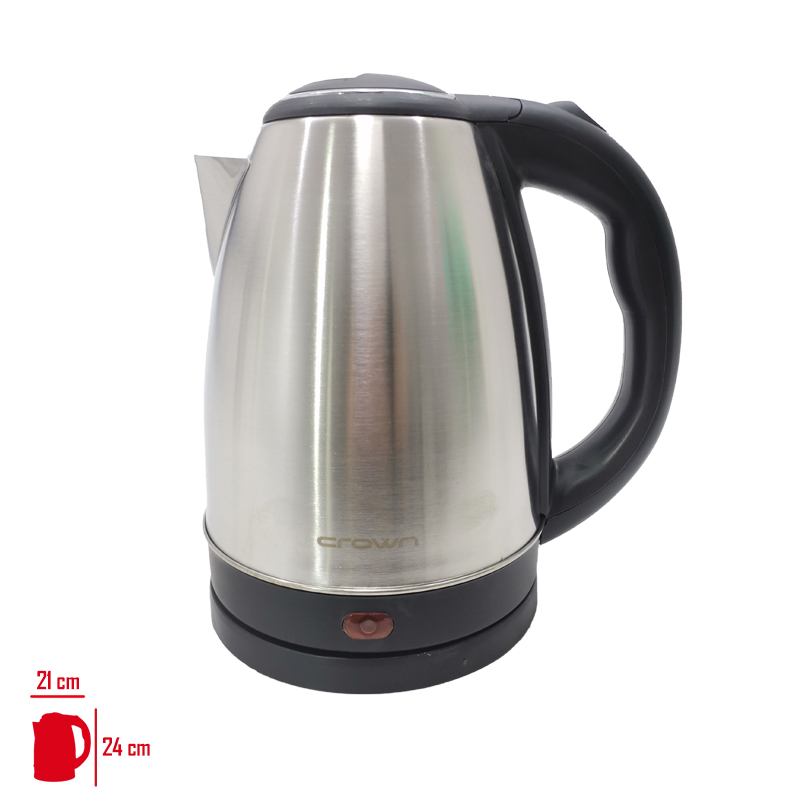 QUEENTA CELIK SU ISITICI KETTLE 1,8 LT INOX 1500 W QK-01