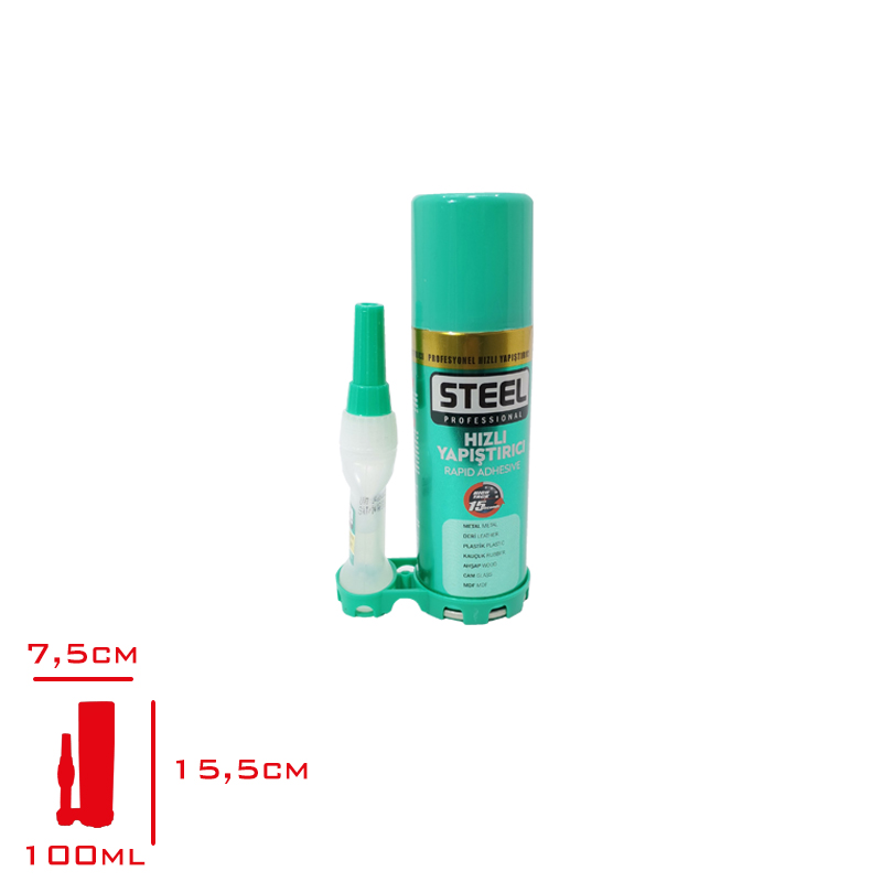 STEEL HIZLI YAPISTIRICI SET MDF KIT 100 ML