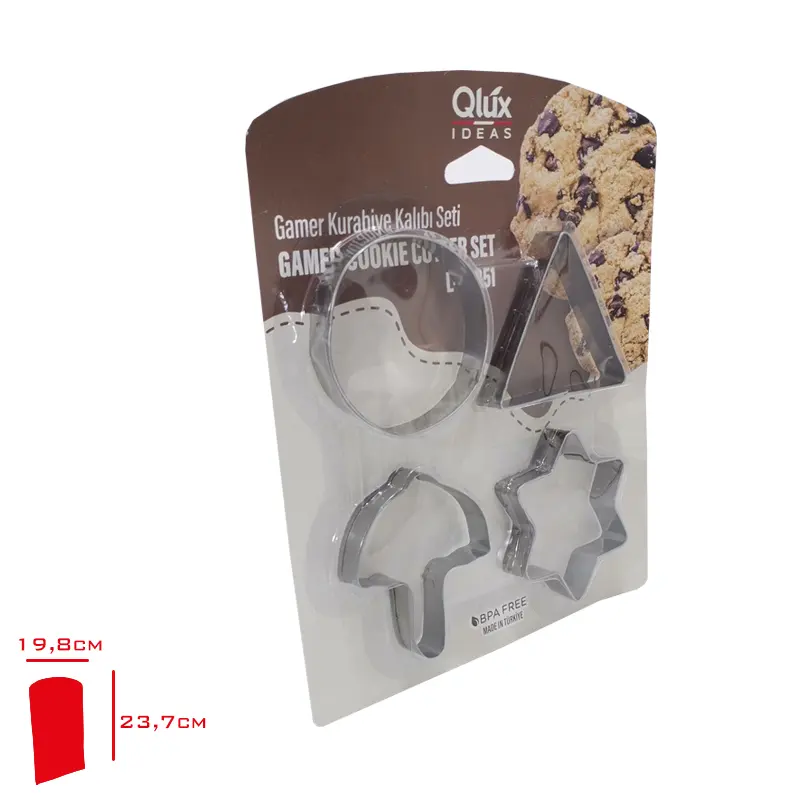 AVANTAGE KURABIYE KALIBI SETI METAL GAMER L-00851