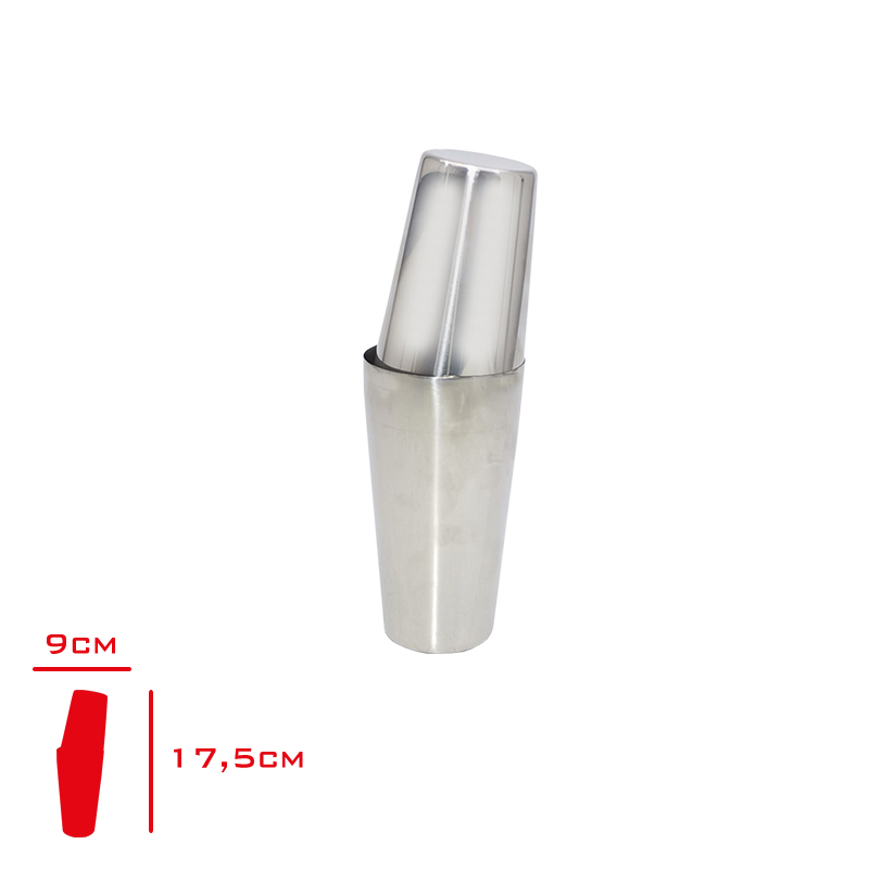 EVMONI BOSTON SHAKER KROM 550/750CL EVM-01037
