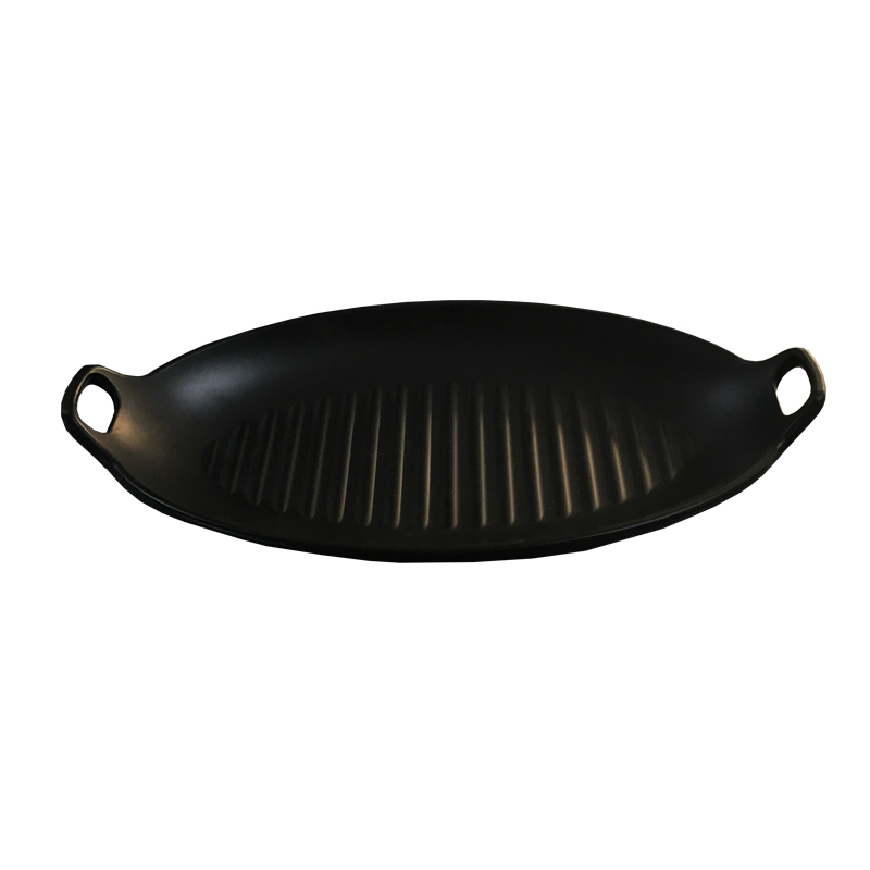 ATLAS KAYIK TABAK KULPLU OVAL 27X16 CM 467