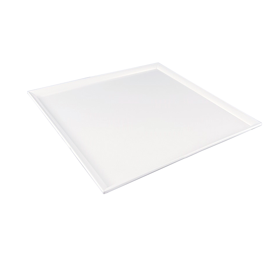 ATLAS TEPSI SUNUM PASTANE KARE BEYAZ 35X35 CM 705