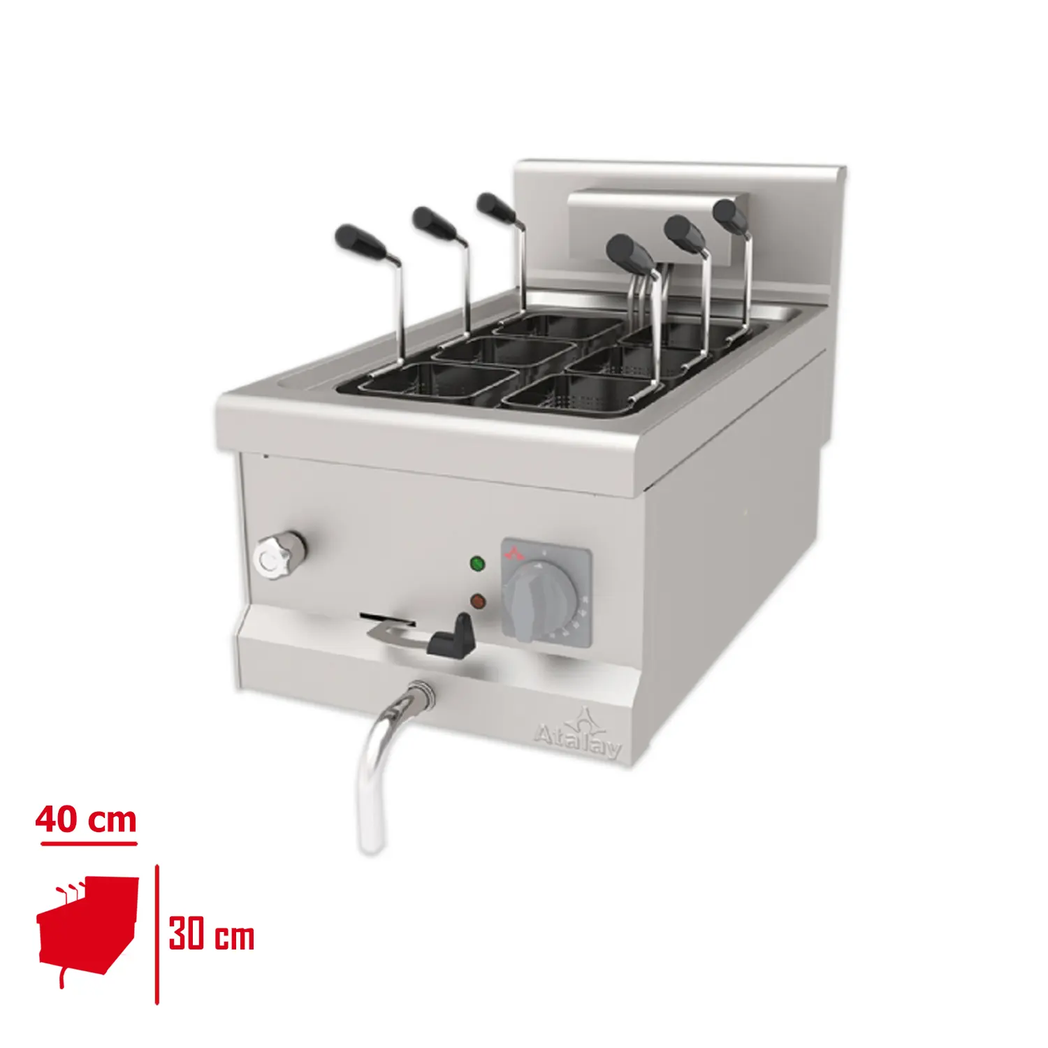 ATALAY SET USTU MAKARNA HASLAMA ELK 40*70*30 AMP-470