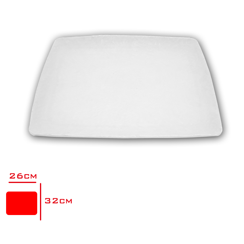 AKEL SUNUM TABAK BEYAZ 26X32 CM AKL-327