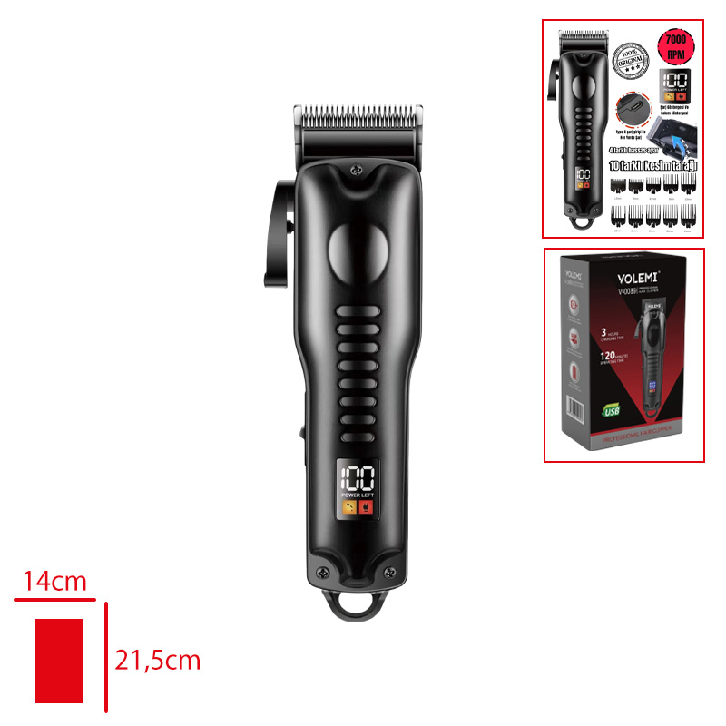 VOLEMI TIRAS MAKINESI BUYUK SIYAH V-0089