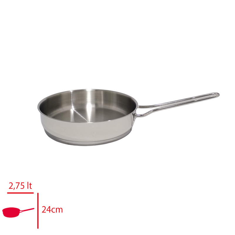 AKDENIZ CELIK TAVA METAL KULP 24 NO ELIT 304 AKD520