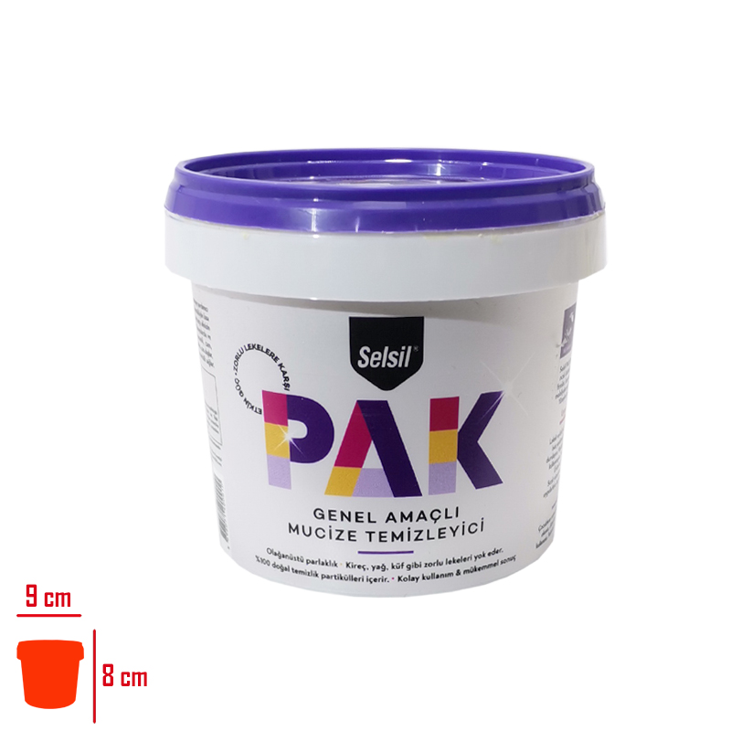SELSIL PAK GENEL AMACLI TEMIZLEYICI 500 GR