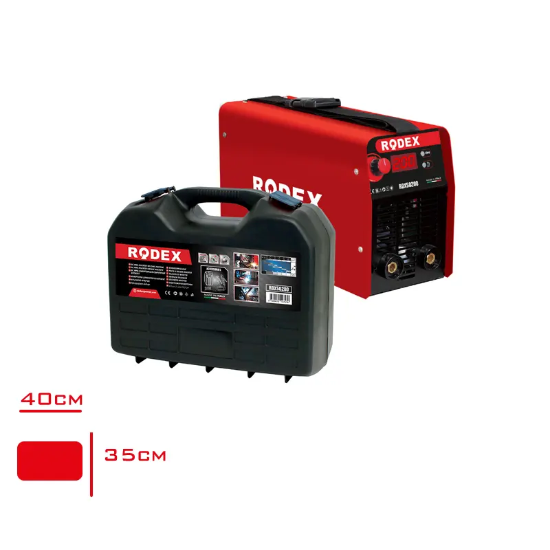 RODEX DC KAYNAK MAKINESI CANTALI INVERTER 15-200A RDX50200