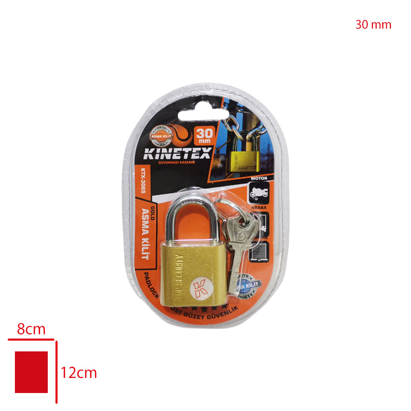 KNITEX ASMA KILIT GOLD 30 MM KTX-3065