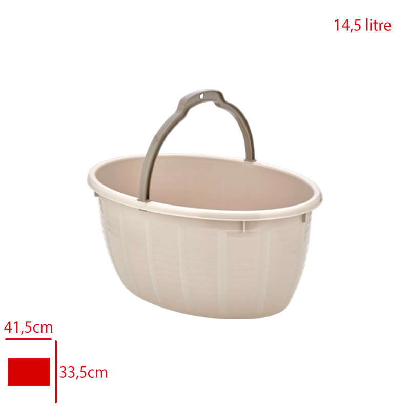 BURSEV BALKON SEPETI 14,5 LT 41,5*29*19,5 CM 5125 01