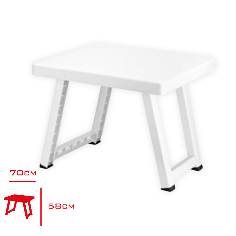 POLIWORK SEHPA 70 CM BEYAZ S70-BY
