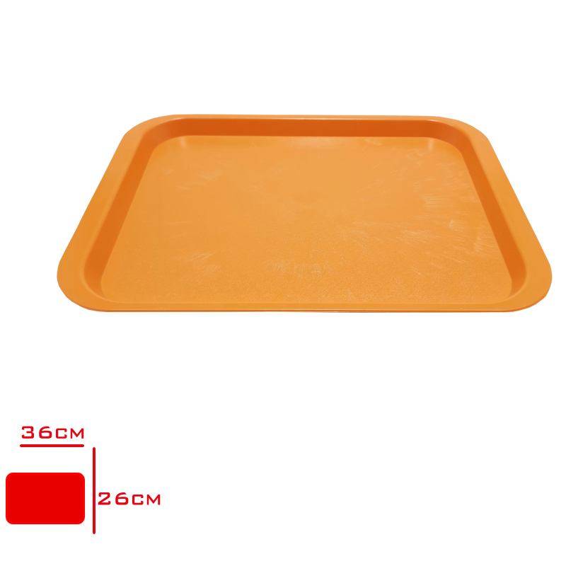 KURT TEPSI SERVIS ABS SERT TURUNCU 26*36