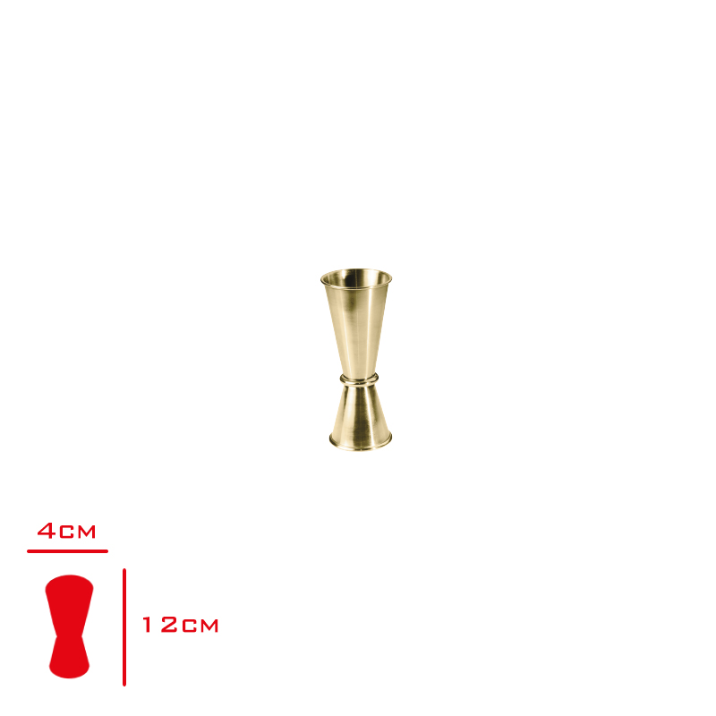 EVMONI JIGGER 3/6 304SS IKILI ALTIN EVM-01063