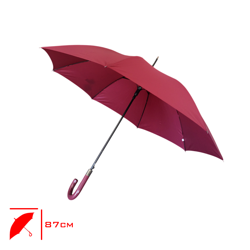 SEMSIYE BASTON BAYAN DUZ RENK OTOMATIK 8 TEL 130G
