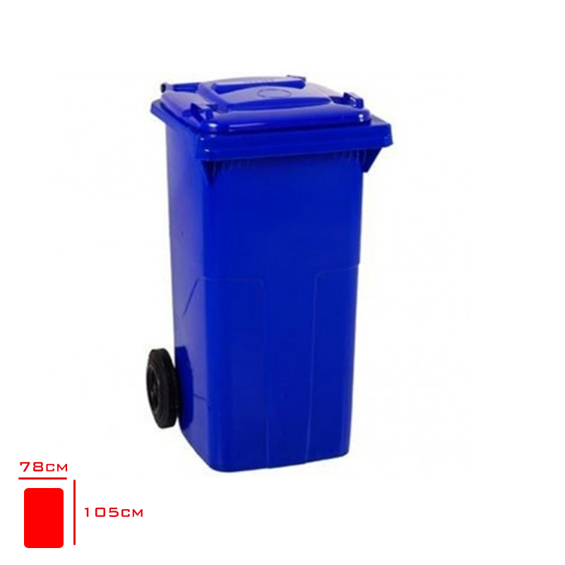 TEMA KONTEYNER 240 LT MAVI