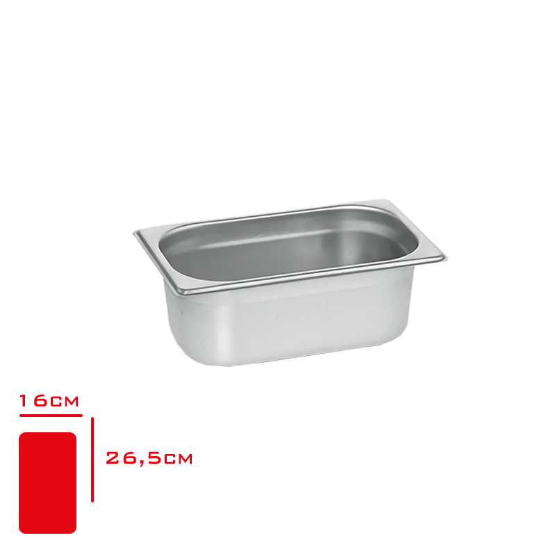 KAPP GASTRONOM KUVET 1/4-150 MM 31014150