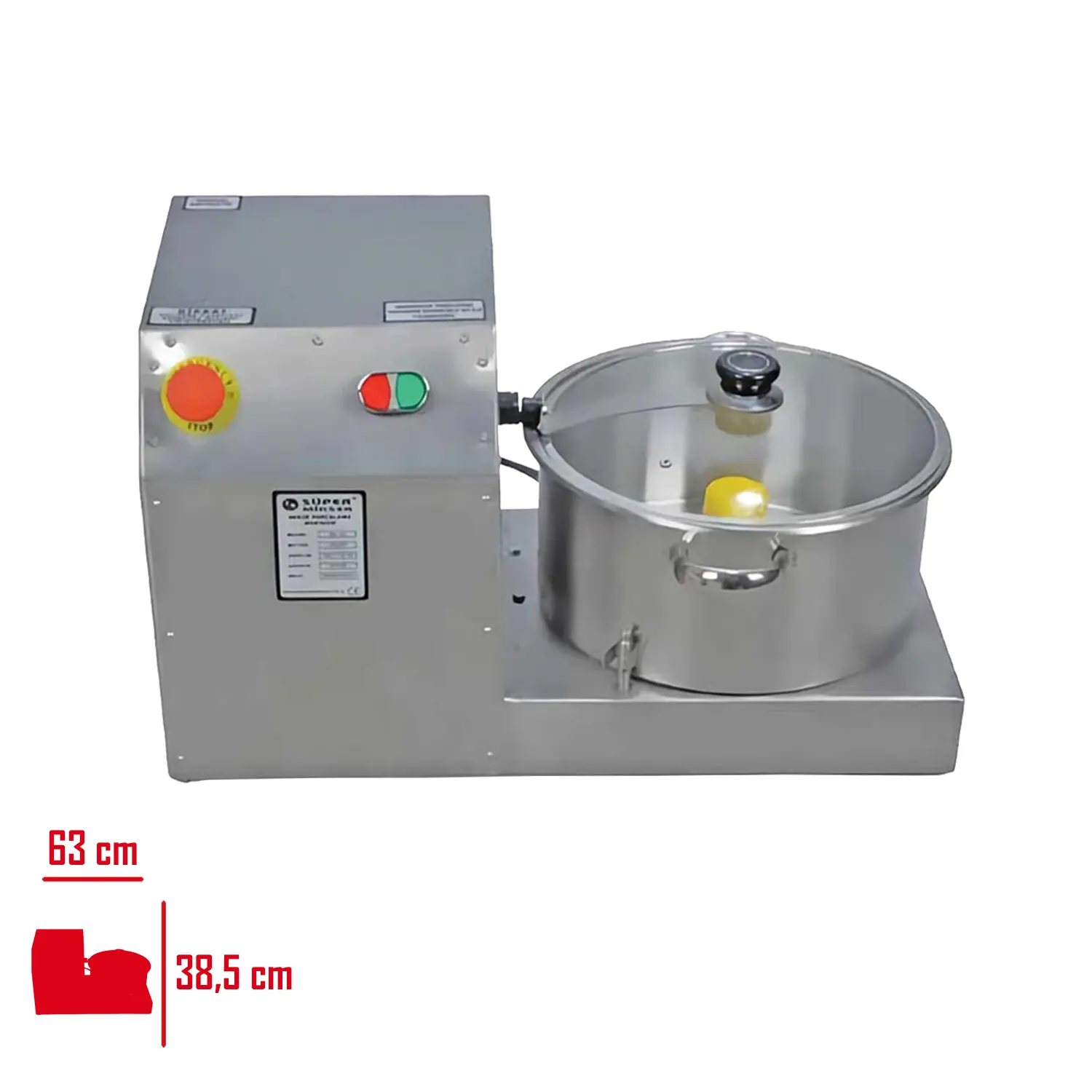 INOX SOGAN DOGRAMA MAKINESI BUYUK EKO SM 130 EKO
