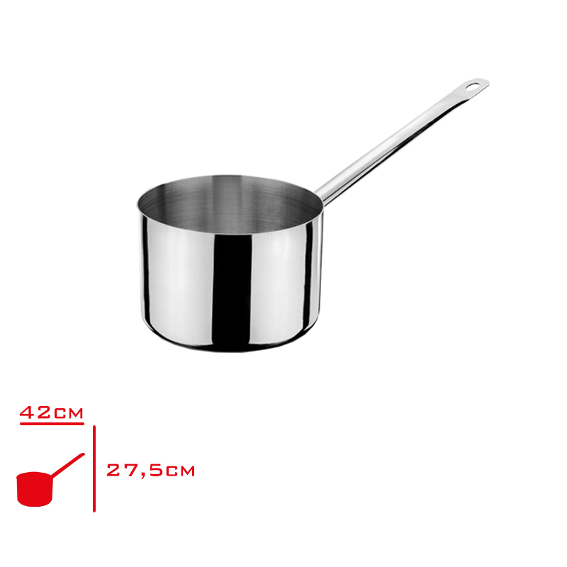 ULUTAS KACAROLA KESIK AGIZ TABANSIZ 17 CM END-KCR-002