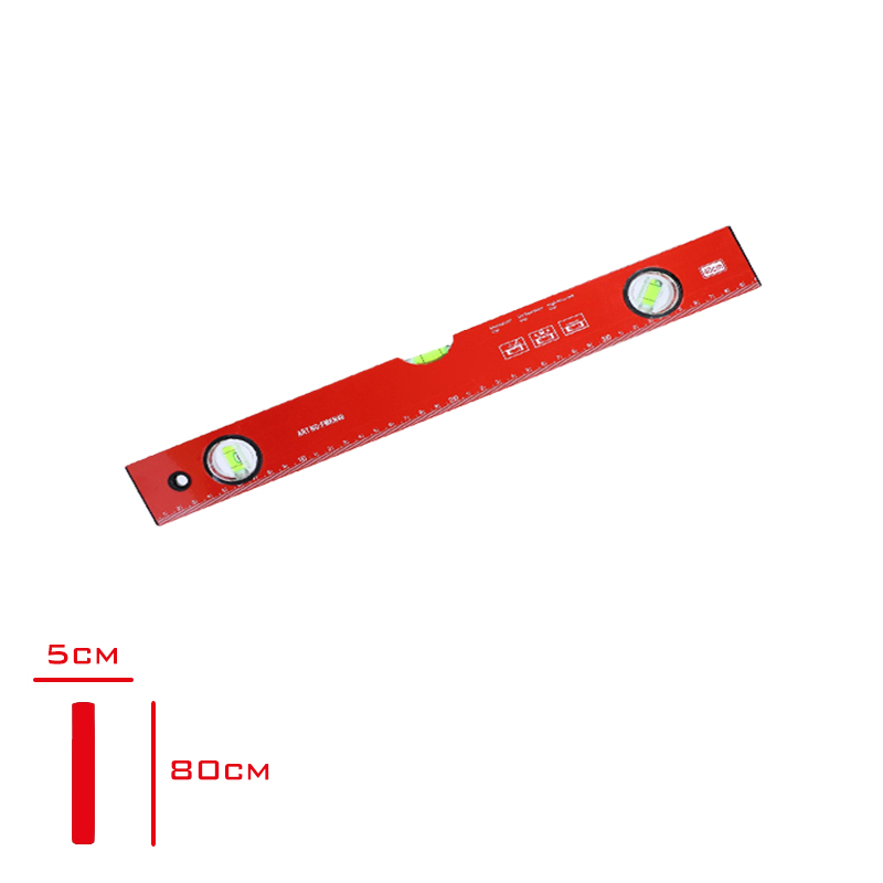 RODEX SU TERAZISI ALUMINYUM KIRMIZI 80 CM RHT0904150080
