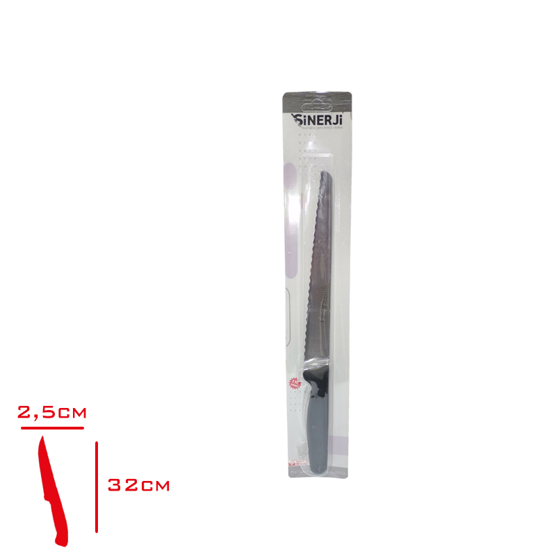 SILVER EKMEK BICAGI ORTA DISLI SIYAH 10147