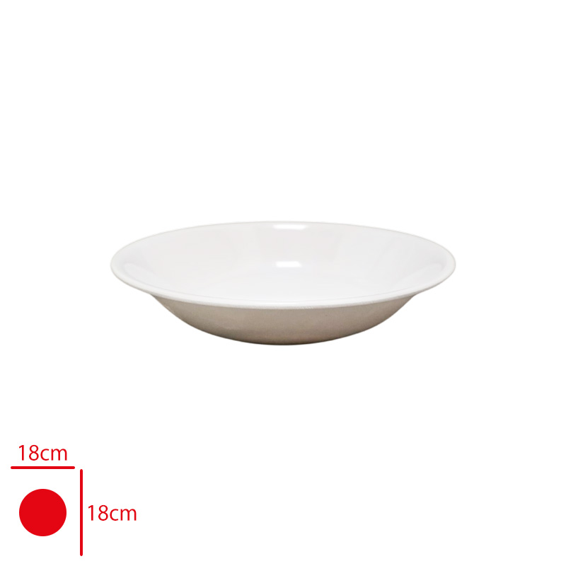 MELAMIN CUKUR TABAK 18 CM LV-T18