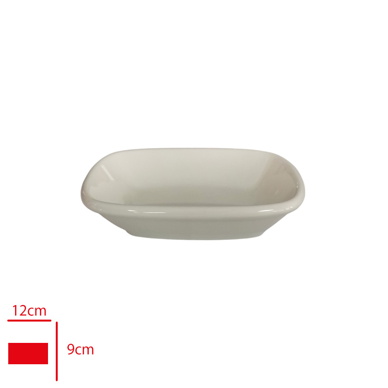 GURAL GBS KARE KAYIK TABAK 12 CM GBSEO12KR00