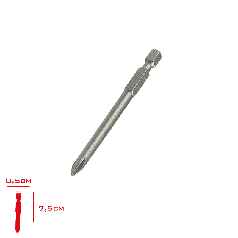 BITS UC YILDIZ PZ 2*75 MM SHT-105