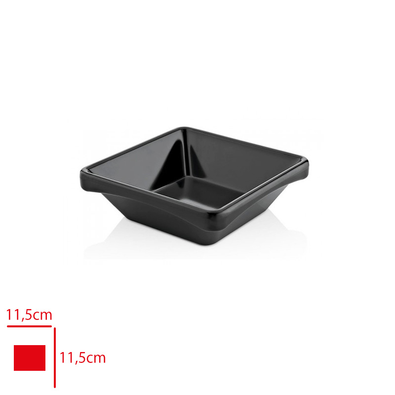 ATLAS SOSLUK KARE MINIMAL SIYAH S748
